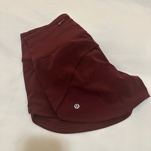 NEW WITHOUT TAGS Lululemon Speed Up HR Short 4” *Lined